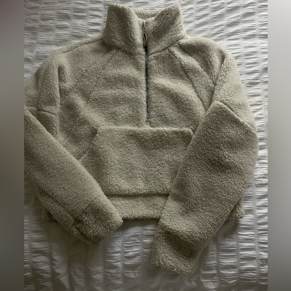 Lululemon fuzzy fleece scuba